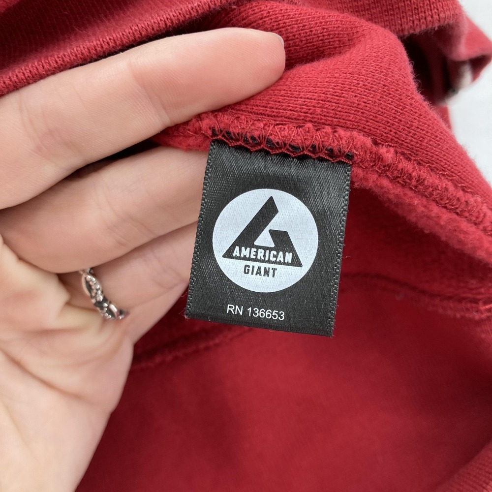 American Giant Hoodie Womens Small Full Zip Made USA Sweatshirt Jacket Travel - Picture 6 of 15